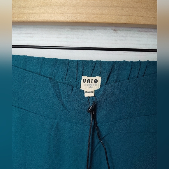UNIQ Sheer Wide Leg Dress Pants - Picture 9 of 10